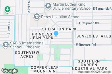 Map image of the property - 2240 E Atlanta Ave