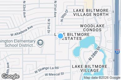 Map image of the property - 3029 W Sierra St