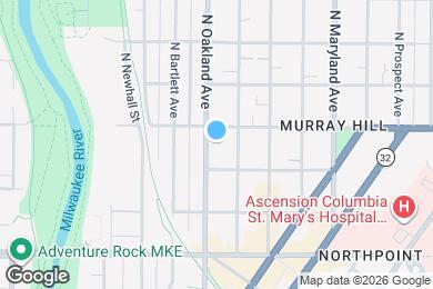 Map image of the property - Oakland Manor Apartments