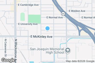 Map image of the property - 2202 E Peralta Way