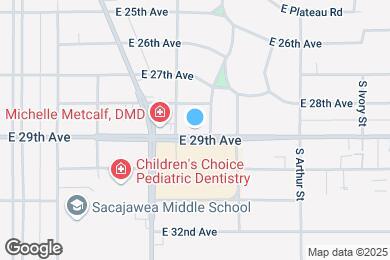 Map image of the property - 717 E 29th Ave