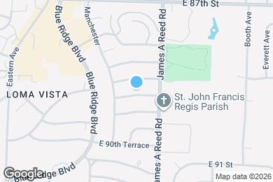 Map image of the property - 8002 E 89th Ter