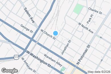 Map image of the property - 233 N Prospect St