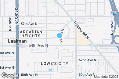 Map image of the property - 5428 29th St N