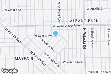 Map image of the property - 4139 W Leland Ave