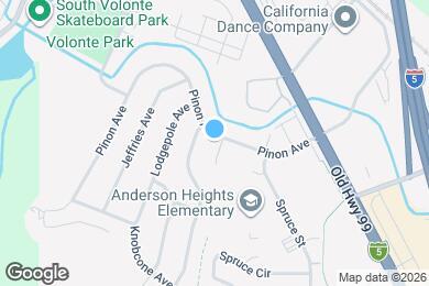 Map image of the property - 1805 Pinon Ave