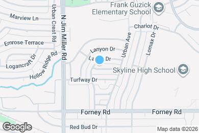 Map image of the property - 7107 Grey Dawn Ln