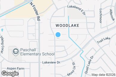 Map image of the property - 6707 Cypress Lake Dr