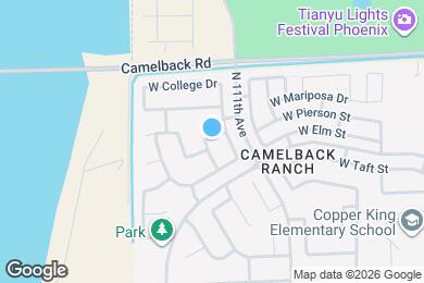 Map image of the property - 4825 N 111th Glen