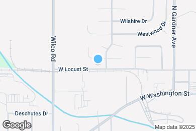 Map image of the property - 1529-1531 W Locust St