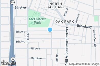 Map image of the property - 3644 6th Ave