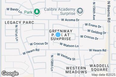 Map image of the property - 15843 W Crocus Dr
