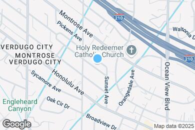Map image of the property - 2527 Piedmont Ave