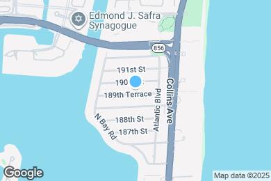 Map image of the property - 245 189th Terrace