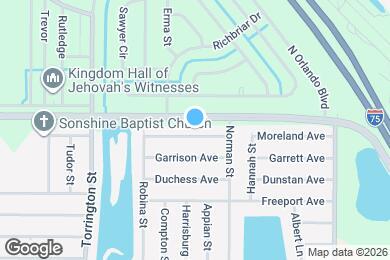 Map image of the property - 23338 Moorhead Ave