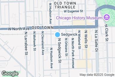 Map image of the property - 1520 N Sedgwick St