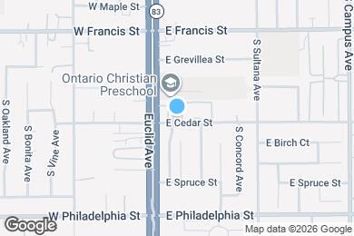 Map image of the property - 115 E Cedar St