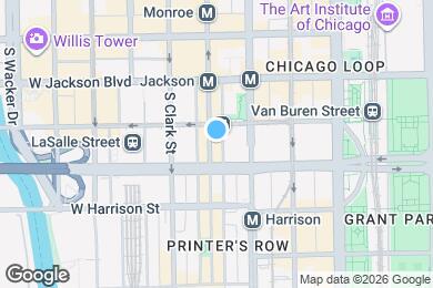 Map image of the property - 417 S Dearborn St