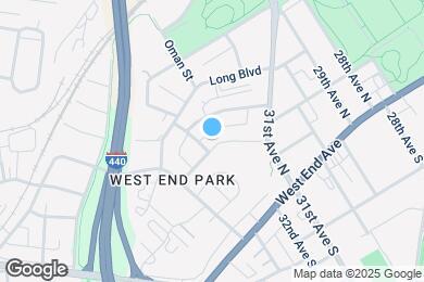 Map image of the property - 3116 W End Cir