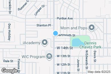 Map image of the property - 1517 Cameo St