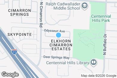 Map image of the property - 7841 Olympus Ave