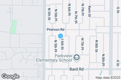 Map image of the property - 1623 N 6th St