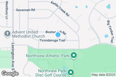 Map image of the property - 989 Ticonderoga Trail