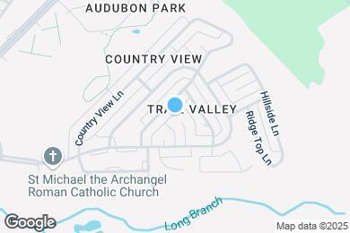 Map image of the property - 6001 Ponderosa Trail Ct
