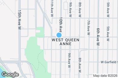Map image of the property - 1001 W Howe St