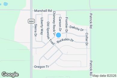 Map image of the property - 209 Buckskin Dr