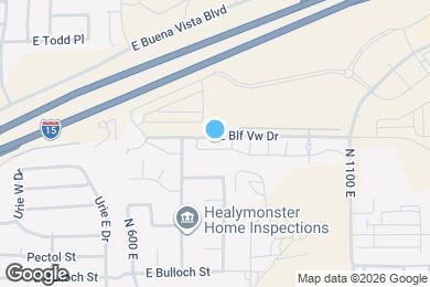 Map image of the property - 1000 E Bluffview Dr