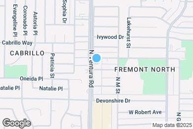 Map image of the property - 1200 N Ventura Rd