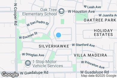 Map image of the property - 518 W San Remo St