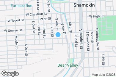 Map image of the property - 232 S 4th St