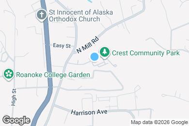 Map image of the property - The Crest Apartments