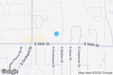 Map image of the property - 4827 S 56th St