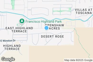 Map image of the property - 2922 E Caldwell St