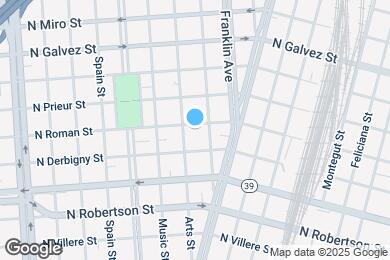 Map image of the property - 2516 N Roman St
