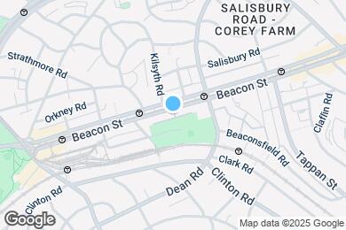 Map image of the property - 1803 Beacon St