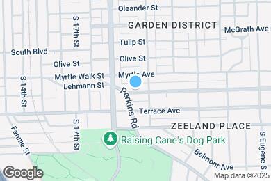 Map image of the property - 2023 Kleinert Ave