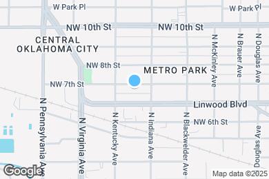 Map image of the property - 1820 NW 7th St