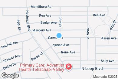 Map image of the property - 9230 Karen Ave