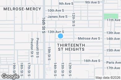 Map image of the property - 1308 Melrose Ave S
