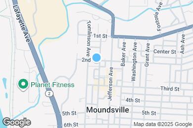 Map image of the property - 711 2nd St