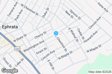 Map image of the property - 115 E Chestnut St