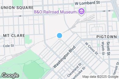 Map image of the property - 1200 Glyndon Ave