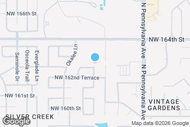 Map image of the property - 2301 NW 162nd St