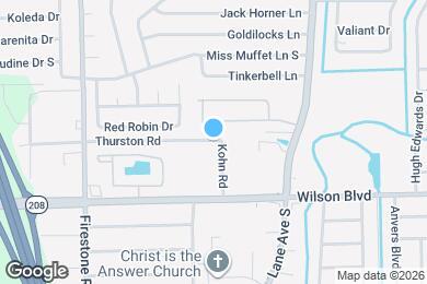 Map image of the property - 6938 Thurston Rd