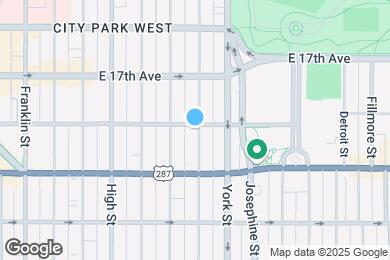 Map image of the property - 1575 N Gaylord St