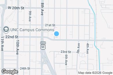 Map image of the property - 2134 7th Ave